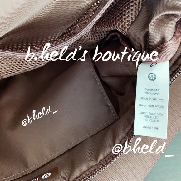 lululemon Everywhere Sling Bag in Brown Earth Neutral One Size (2.5L) New NWT - Picture 11 of 16
